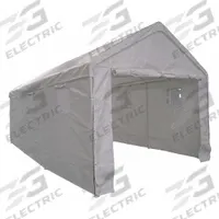 APPROVED VENDOR Canopy Tent: 20 ft Overall Lg, 10 5/8 ft Overall Wd, 9 3/4 ft Overall Ht, Steel (MPN 11C540). Key specifications — attr1057256: APPROVED VENDOR; attr1057264: White; attr1057267: (8) Foot Plates; attr1057268: Fixed Legs; attr1057278: White; attr1057279: Polyethylene.