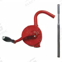 DAYTON Hand Pump: Rotary Action, Pump with Spout, Cast Iron Housing, 10.67 oz per stroke, PE (MPN 7P071). Key specifications — Brand: DAYTON; Housing Material: Cast Iron; Maximum Flow Rate: 10.67 oz per stroke; Seal Material: PE.