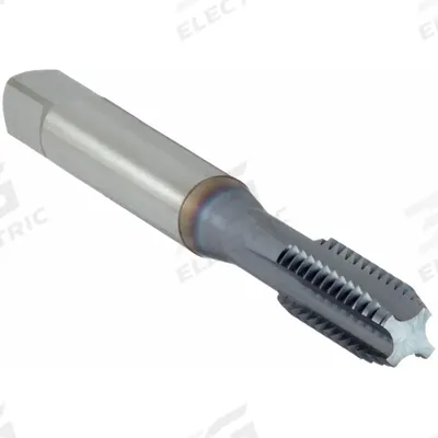 OSG Straight Flute Tap: #8-32 UNC, H3 / 2B-3B, 4 Flute - Straight-Flute Machine Taps for Hardened Steel