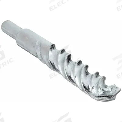 BOSCH Round Hammer Drill: 1/4 in Drill Bit Size, 4 in Max Drilling Dp - Round-Shank Masonry Drill Bits