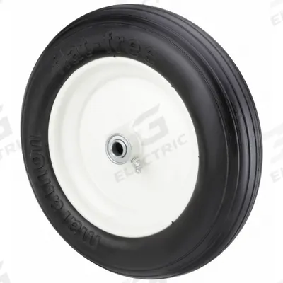 APPROVED VENDOR Flat-Free Wheel: 13 in Wheel Dia., 2 1/2 in Wheel Wd, Polyurethane, 3 in Hub Lg - Flat-Free Polyurethane Foam Wheels