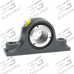 MOLINE BEARING Pillow Block Bearing: 2 in Bore, Spherical E Roller Bearing, Cast Iron, 2 Holes (MPN 29721200). Key specifications — Maximum Speed: 2,400 RPM; Mounting Bolt Size: 5/8 in; Brand: MOLINE BEARING.