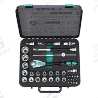 WERA Socket Wrench Set: 1/2 in Drive, 37 Piece, 6-Point, Metric, 10 mm to 32 mm (MPN 05003645001). Key specifications — attr1224269: 1/2 in; attr1204638: Drive Tools Included; attr1227399: Zyklop; attr1204650: 10 mm to 32 mm; attr1204658: 13 Bits; attr1204673: Socket Bits Not Included; attr1204681: Wrenches Not Included; attr1204688: WERA.