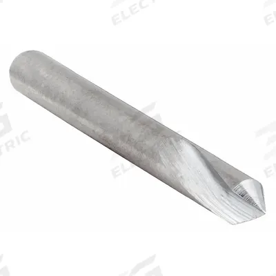KEO Countersink: 60°, 1 Flute, 1/8 in Body Dia, 1/8 in Shank - Fast-Cutting Single-Flute Countersinks