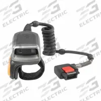 ZEBRA Ring Barcode Scanner: Manufacturing/Retail/Transportation and Logistics/Warehousing, RS5000 (MPN RS5000-LCFLWR). Key specifications — Image Scan Type: 2D Scanner; Includes: Trigger Mount; Color: Black; Brand: ZEBRA.