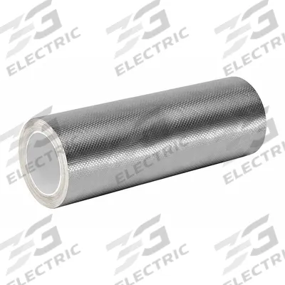 3M Conductive Electrical Tape: 11 1/2 in Wd, 6 yd Lg, 4 mil Thick, 600 V Volt Rating - Ultra-Conductive Embossed Foil Electrical Tape