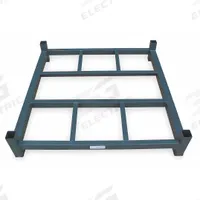 APPROVED VENDOR Stack Rack Base: 48 in x 60 in x 7 in, Open Decking, 4,000 lb Load Capacity, Steel (MPN BB4-4860H). Key specifications — Material: Steel; Brand: APPROVED VENDOR; Decking Style: Open; Color: Gray; Finish: Powder Coated.