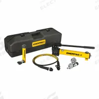 ENERPAC Hydraulic Cylinder and Hand Pump Set: 5 ton Cylinder Nominal Capacity, RC55, P392 (MPN SCR55TB). Key specifications — attr96685: HC9206C; attr98870: ENERPAC; attr96683: RC55; attr96684: P392; attr1160276: Hydraulic Cylinder and Hand Pump Set.