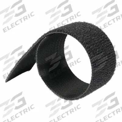 TAPECASE Back to Back Hook and Loop: Strap Roll, Hook-and-Loop, 2 in Overall Wd - Back-to-Back Hook & Loop Rolls