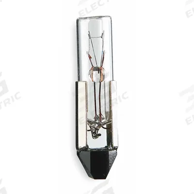 APPROVED VENDOR Incandescent Bulb: Incandescent, Telephone Slide No. 5, T2, 60PSB, 60V AC - Telephone Slide #5 Base Lamps
