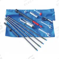 AMS SST Soil Core Sampling Kit: Stainless Steel, 5/8 in Connection Size, 3 1/4 in Overall Dia (MPN 209.05). Key specifications — Material: Stainless Steel; Connection Type: Threaded; Includes: Split Core Sampler; Brand: AMS.