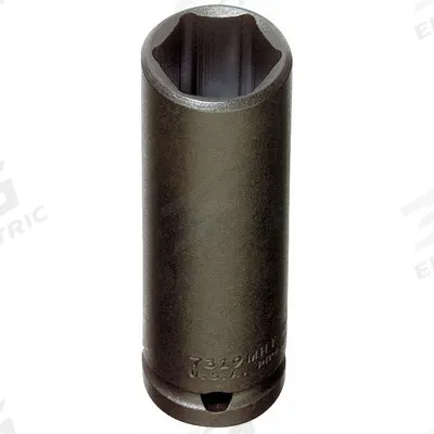PROTO Impact Socket: 1/2 in Drive Size, SAE, 1 1/16 in Socket Size, 6-Point, Deep - Thin Wall Impact Sockets