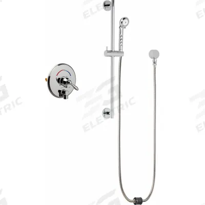 CHICAGO FAUCETS Shower Faucet: SH-TP, 2.5 gpm Handheld Showerhead Flow Rate, Plastic - Shower Faucets with Hand-Held Showerheads