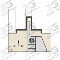 WIDIA Indexable Thread Turning Tool Holder (MPN 2968593)