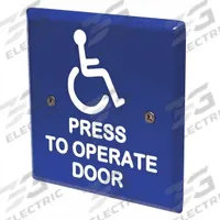 MS SEDCO Switch Plate Cover: 4 in Ht, 4 in Wd, Blue, Blue – Stainless Steel, Blue (MPN 59-HPO). Key specifications — Color: Blue; Product Type: Switch Plate Cover; Brand: MS SEDCO.