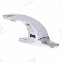 ZURN Kitchen and Bathroom Sensor Faucet: AquaSense®, Brass, Chrome Finish, Single-Post, Spray, NPT (MPN ZG6915-SSH). Key specifications — Brand: ZURN; Includes: Single Supply Hose; Series: AquaSense®.