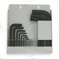 EKLIND Hex Key Set: 11 - 15 Pieces, Hex-L Short, L, Metric, Std End, Short, 15 Pieces, Organizer (MPN 10515). Key specifications — attr1205553: Not Tether Capable; attr1205554: EKLIND; attr1205568: Black Oxide; attr1293176: 11 - 15 Pieces.