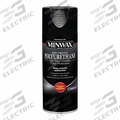 MINWAX Finish: Varnish, Interior, Oil, 11.5 oz Container Size, Wood, Satin, Clear - Wood Sealers & Finishes
