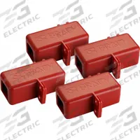 BRADY Battery Cable Lockout: ABS Plastic, For 1 1/4 in Max Plug Dia, For 2 29/32 in Max Cord Dia, PK (MPN 150822). Key specifications — Brand: BRADY.
