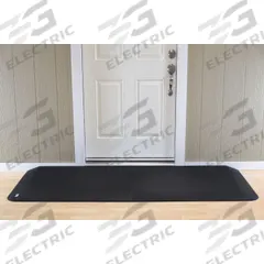 EZ EDGE Door Ramp: 82 in Lg, ADA Compliant, Black, Rubber (MPN MRAEZ2160). Key specifications — Brand: EZ EDGE.