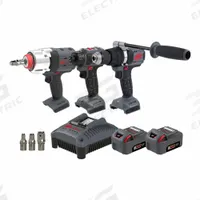 INGERSOLL RAND Tool Combination Kit: 6 Tools, Hammer Drill/Screwdriver, 20 V DC Volt, IQV20™, IQV20™ (MPN IQV20-3D2WDXS). Key specifications — attr1176460: Hammer Drill.