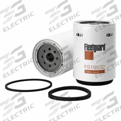 FLEETGUARD Automotive Fuel Filter: 13 11/16 in Overall Lg, 4 1/4 in Outside Dia, Diesel Fuel - Spin-On Fuel/Water Separators