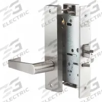 PDQ Door Lockset: Passage Lever Locksets, Stainless Steel, ADA Compliant (MPN MR126PJEJ630RHCLDSCC). Key specifications — Ligature Resistance: Not Ligature-Resistant; Brand: PDQ; Lockset Function ANSI Code: F01; Visual Indicator Message: No Message; Lockset Style: Philadelphia; ADA Compliant: Yes; Finish: Satin Stainless Steel : Stainless Steel.