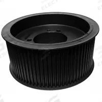 APPROVED VENDOR Timing Belt Pulley: Curvilinear, Bushed, For HTD Timing Belt Section, 36 Teeth (MPN QD36-8M-85). Key specifications — Brand: APPROVED VENDOR; Finish: Black Oxide; For Belt Series: PowerGrip® HTD®; For Bushing Size: SH.