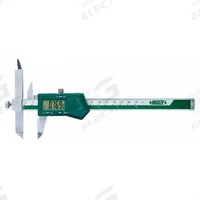 INSIZE Offset Jaw Digital Caliper: 0 in to 12 in /0 mm to 300 mm, Cabled, +/-0.0020 in Accuracy (MPN 1186-300A). Key specifications — attr1184461: +/-0.0020 in; attr1184462: 0.0005 in/0.01 mm; attr1184471: Step; attr1184472: Adjustable Knife Edge; attr1184496: INSIZE.