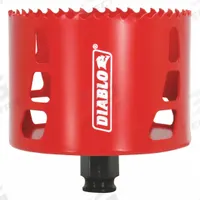 DIABLO Hole Saw: 3 3/4 in Saw Dia., 4 Teeth per Inch, 2 3/8 in Max. Cutting Dp, Bi-Metal (MPN DHS3750). Key specifications — attr1098070: 4; attr1098087: DIABLO; attr1098073: Snap-Lock Plus™.