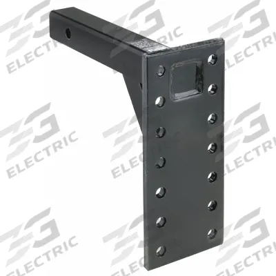 BUYERS PRODUCTS Pintle Hook Mount: 10,000 lb Gross Vehicle Wt Capacity - Pintle Mounts