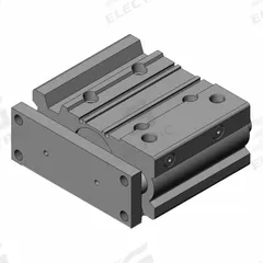 SMC Guided Cylinder: 40 mm Bore Dia, 50 mm Stroke Lg, Slide Bearing, Through Hole Mounting, Aluminum (MPN MGPM40TF-50Z). Key specifications — attr1135003: Side Ported; attr946022: Through Hole; attr946038: MGP; attr945997: SMC; attr1112190: Slide Bearing.
