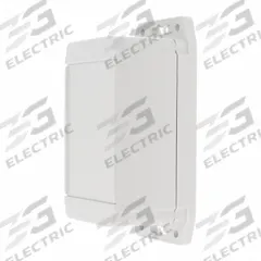 HAMMOND Enclosure: ABS, 4 in x 2 in x 2 in, NEMA 12/13/4/4X/6/6P, Screw On, Solid Cover (MPN 1555CF42GY). Key specifications — Brand: HAMMOND; Closure Method: Screws; Knockouts: Not Included.