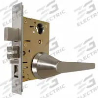 MARKS USA Door Lockset: Office Lever Locksets, Stainless Steel, ADA Compliant, Ligature-Resistant (MPN 5SS19G/32D). Key specifications — attr1024149: Ligature-Resistant; attr1011488: MARKS USA; attr1024446: F09; attr1011524: No Message; attr1011506: SS19 Lever; attr1011485: Yes; attr1059461: Satin Stainless Steel.