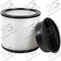 DAYTON Cartridge Filter: Dayton, Std, Wet/Dry, Paper, Shop Vacuum (MPN 61HV97). Key specifications — Filter Pickup Type: Wet/Dry; Filter Material: Paper; Compatible Vacuum Brand: Dayton; Brand: DAYTON.