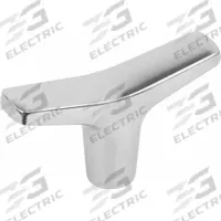 KIPP Hand Knob: T, Stainless Steel, M8 Thread, 12 mm Thread Lg, 75.3 mm Dia (MPN K1515.7508). Key specifications — Brand: KIPP; Finish: Polished.