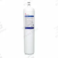 3M Quick-Connect Water Filter: 0.2 micron, 5 gpm, 54,000 gal, 5 in Overall Ht, 5 1/8 in Overall Dia (MPN HF90-CLX; 5637301). Key specifications — Filter Media: Activated Carbon; Reduces: Chloramine; Brand: 3M.