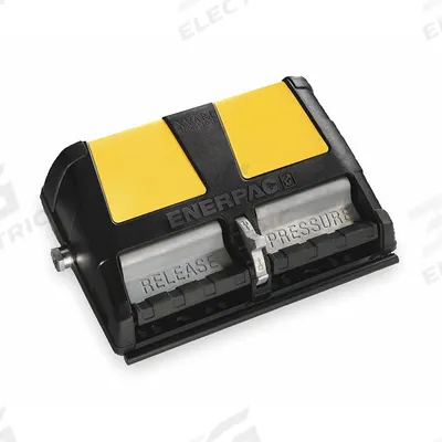 ENERPAC Air Hydraulic Pump: 10,000 psi Max. Op Pressure, 61 cu in Reservoir Capacity - Medium-flow Air-Operated Hydraulic Pump Units