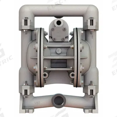 VERSAMATIC Double Diaphragm Pump: 316 Stainless Steel Body, 1 in, NPT Connection, 49 gpm - Stainless Steel Housing AODD Pumps