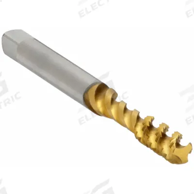 WIDIA GTD Spiral Flute Tap: M4x0.7 Metric, D4 / 6H, 3 Flute, Bottoming Chamfer (MPN 19930) - General Purpose Spiral-Flute Taps