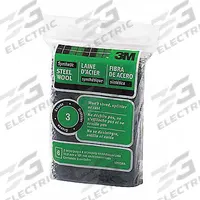 3M Synthetic Steel Wool Pad: 3 in W x 4 1/2 in L, # 3, Coarse, 18 PK (MPN 70070594851). Key specifications — Wool Material: Synthetic Steel; Brand: 3M; Product Type: Steel Wool Pad.