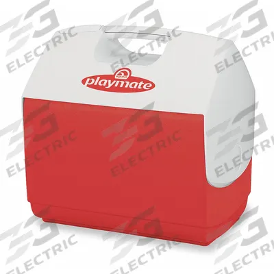 IGLOO Chest Cooler: Red, 30 Cans, 16 qt Cooler Capacity - Standard Chest Coolers