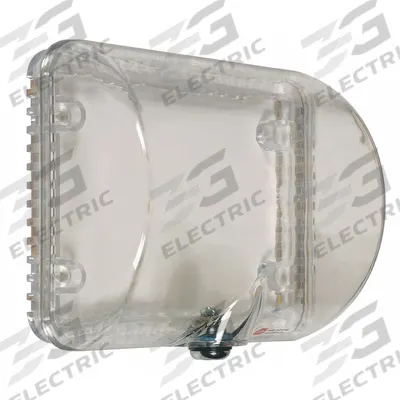 SAFETY TECHNOLOGY INTERNATIONAL Thermostat Protector: Polycarbonate, 4 5/8 in Overall Dp - Covers for Alarms & Wall Fixtures