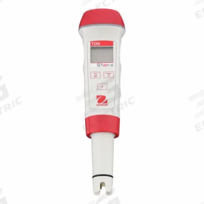 OHAUS TDS Meter: 0 mg/L – 1,000 mg/L, 50°F – 104°F, Digital, Auto, 1°C Temp Resolution - Pocket Total Dissolved Solids Meters