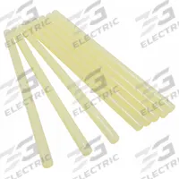 SUREBONDER Hot Melt Adhesive: 735, Smooth Sticks, 5/8 in Dia, 10 in Lg, Amber, 5 lb Pack Qty, 53 PK (MPN Q-735-5P). Key specifications — Primary Applications: General Purpose; Melting Temperature: 325° to 380°F; Color: Amber; Series: 735; FDA Compliance: 21 CFR 175.105; Brand: SUREBONDER; Materials Bonded: Metal; Secondary Compatible Materials: Metals.