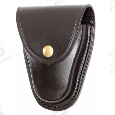 GOULD & GOODRICH, INC. Handcuff Pouch: Handcuff Pouch, Single, Leather - Accessories for Handcuffs & Restraints