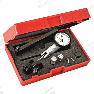STARRETT Horizontal Dial Test Indicator: 0 in to 0.03 in, Horizontal, Inch - Dial Test Indicators - Horizontal & Tilted-Face Styles