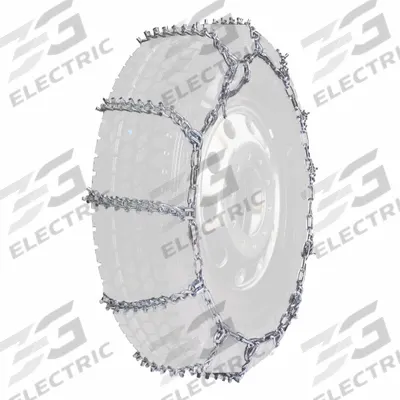 PEWAG Studded Tire Chain Assembly: Tire Chain, Buses/Heavy Duty Trucks/RVs/Trailers - Tire Chains
