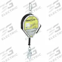 MILLER BY PIP Self-Retracting Lifeline: Stainless Steel Carabiner Anchor, 50 ft Line, Overhead Only (MPN MML-OSS1-01/50FT). Key specifications — Brand: MILLER BY PIP; ANSI SRL Class (2021): Class 1; RFID Equipped: No; Lifeline Material: Steel; Series: MIGHTYLITE+; Anchorage End Connection Type: Carabiner; Anchoring Location: Overhead Only.