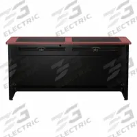 VERSADESK Computer Desk: Wood, Cherry, 0 Drawers, 60 in Overall Wd, 31 in Overall Ht, Black Frame (MPN DV6024-BC). Key specifications — Desktop Material: Wood; Includes Modesty Panel: Yes; Kit Product Type: Computer Desk; Desktop Color: Cherry; Brand: VERSADESK; Frame Color: Black; Frame Material: Steel; Product Type: Computer Desk.